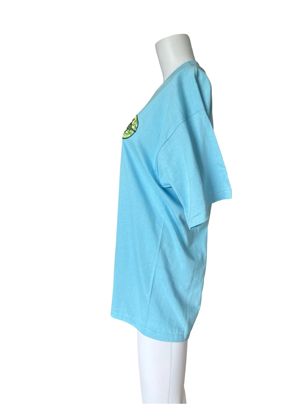 Vintage Longbow Apache Graphic T-shirt Blue Colorful Adult Size Large